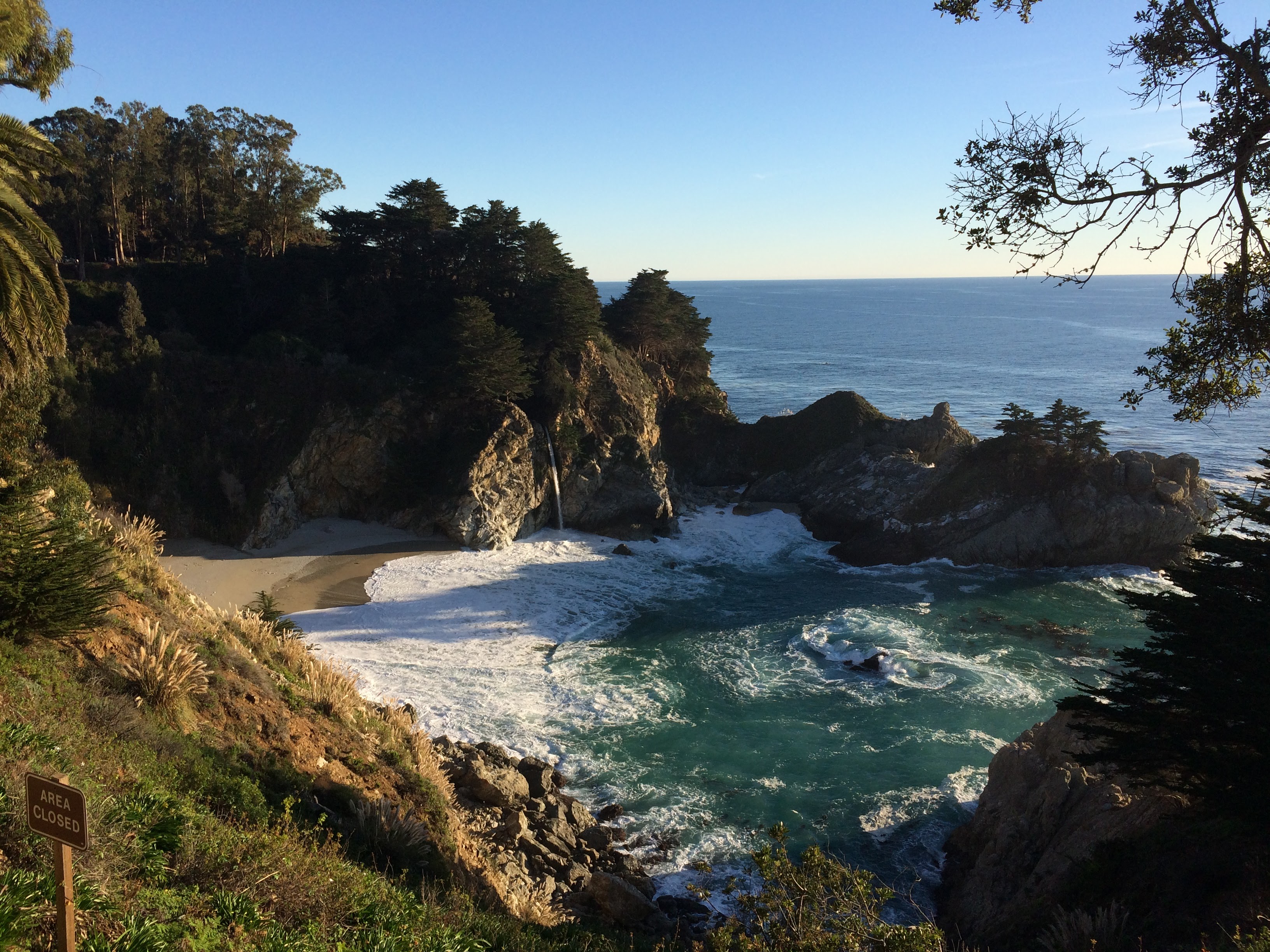 Campervan on the California Coast